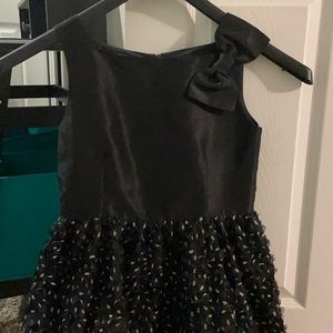 Black and Gold Formal Dress